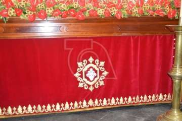 Oficios religiosos del mediodía y procesión del Santo Cristo de Telde (Foto TA)